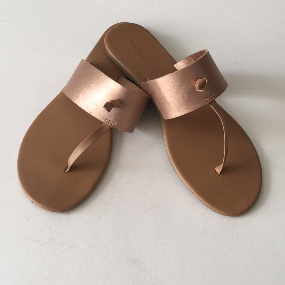 Charlotte Russe Bronze Sandals